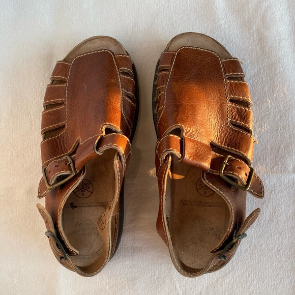 Dr. Martens Other - Dr. Martens 8344 Arc Fisherman Sandals Brown Leather Men’s 10 Made in England